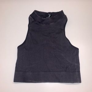 Fashion Nova Mock Turtleneck Crop Top